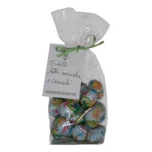 Ovetti di Cioccolato al latte ripieni crema cereali - 200g